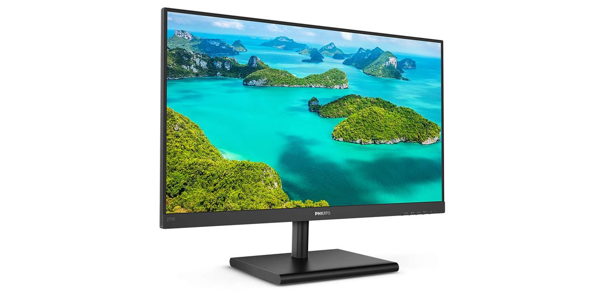 Philips E Line 275E1S/00 LED display 68,6 cm (27"") 2560 x 1440 Pixels Quad HD Zwart