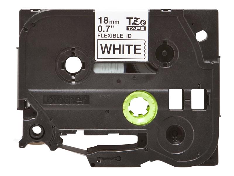Brother TZe-FX241 labelprinter-tape Zwart op wit TZ