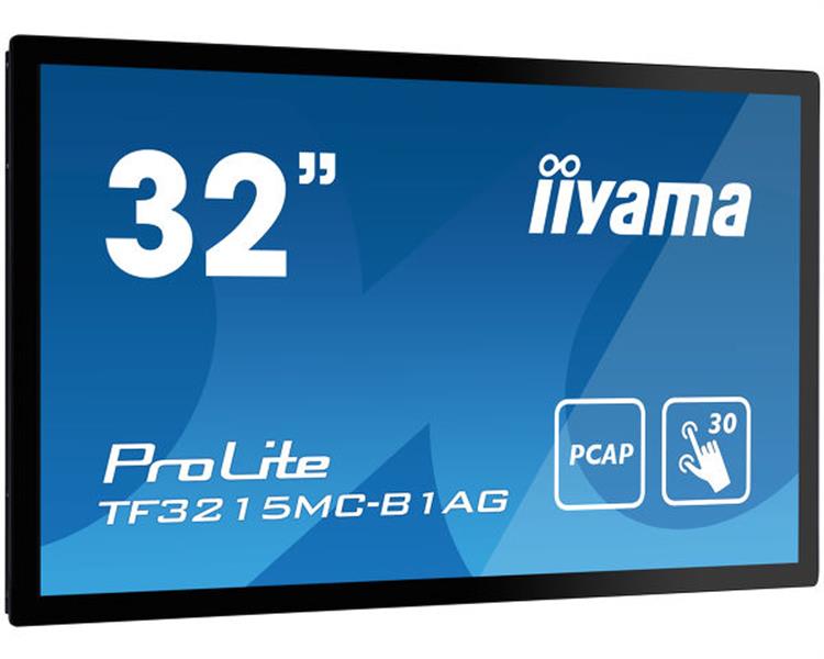 iiyama ProLite TF3215MC-B1AG touch screen-monitor 81,3 cm (32"") 1920 x 1080 Pixels Zwart Single-touch Kiosk