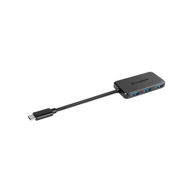 Transcend HUB2C USB 3 2 Gen 1 3 1 Gen 1 Type-C Zwart