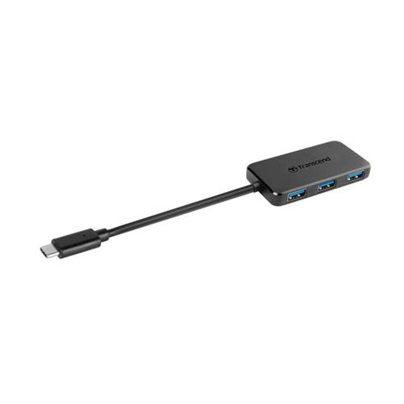 Transcend HUB2C USB 3 2 Gen 1 3 1 Gen 1 Type-C Zwart