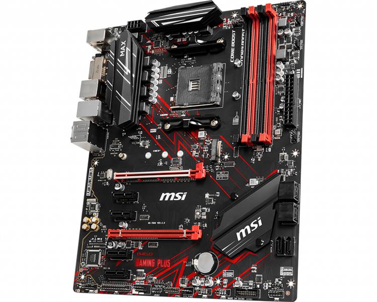 MSI B450 GAMING PLUS MAX Socket AM4 ATX AMD B450