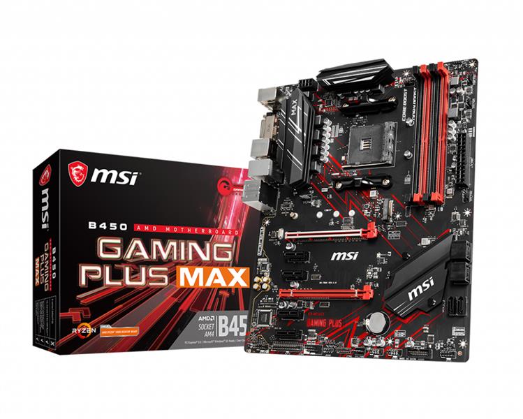 MSI B450 GAMING PLUS MAX Socket AM4 ATX AMD B450