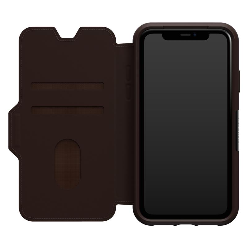 OtterBox Strada Folio Series voor Apple iPhone 11, Espresso