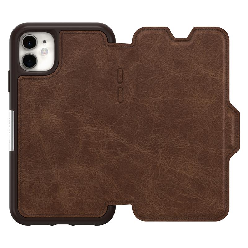 OtterBox Strada Folio Series voor Apple iPhone 11, Espresso