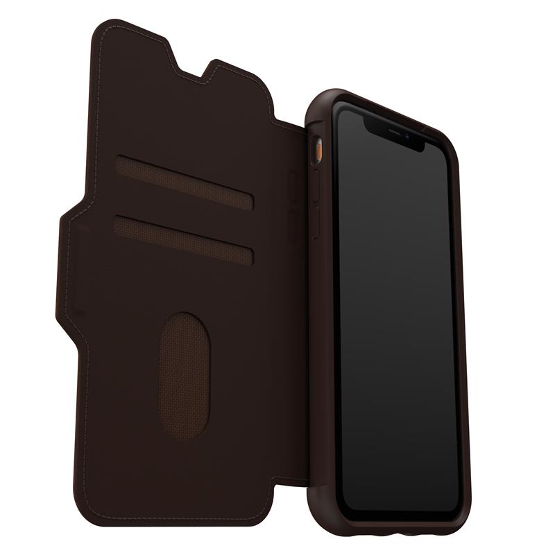 OtterBox Strada Folio Series voor Apple iPhone 11, Espresso