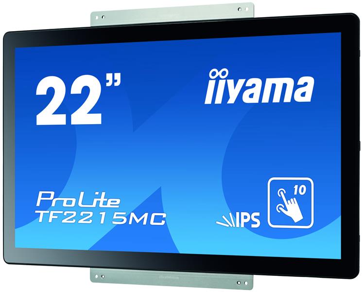 iiyama ProLite TF2215MC-B2 touch screen-monitor 54,6 cm (21.5"") 1920 x 1080 Pixels Zwart Multi-touch Multi-gebruiker