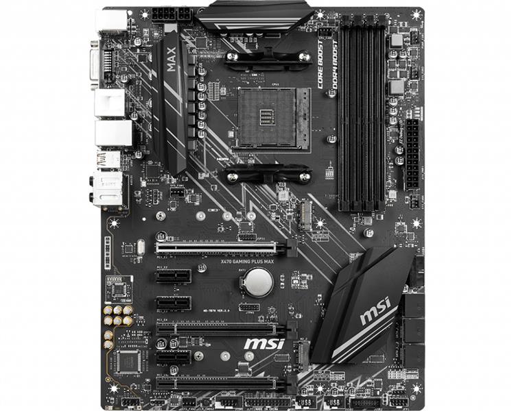 MSI X470 Gaming Plus Max moederbord Socket AM4 ATX AMD X470