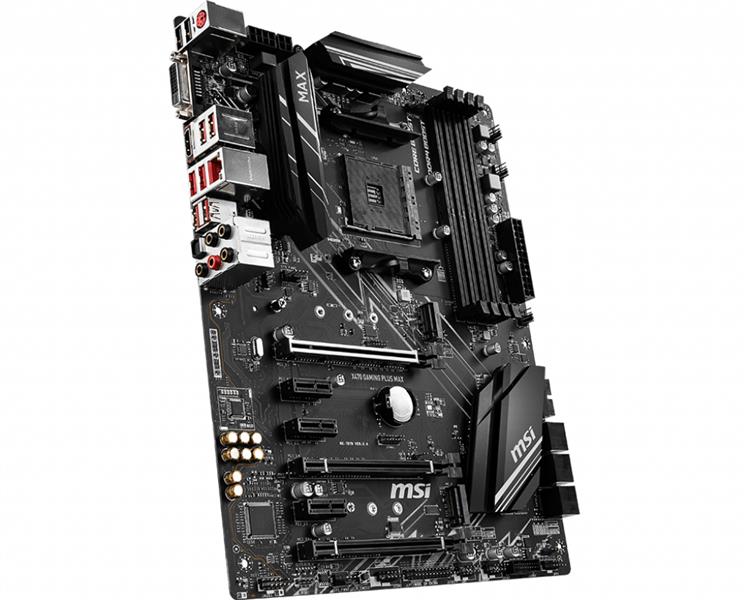 MSI X470 Gaming Plus Max moederbord Socket AM4 ATX AMD X470