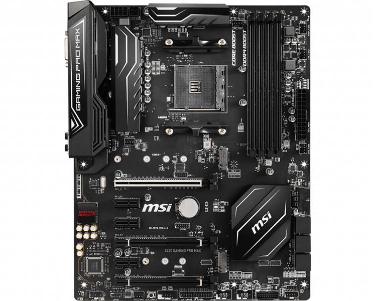 MSI X470 Gaming Pro Max moederbord Socket AM4 ATX AMD X470