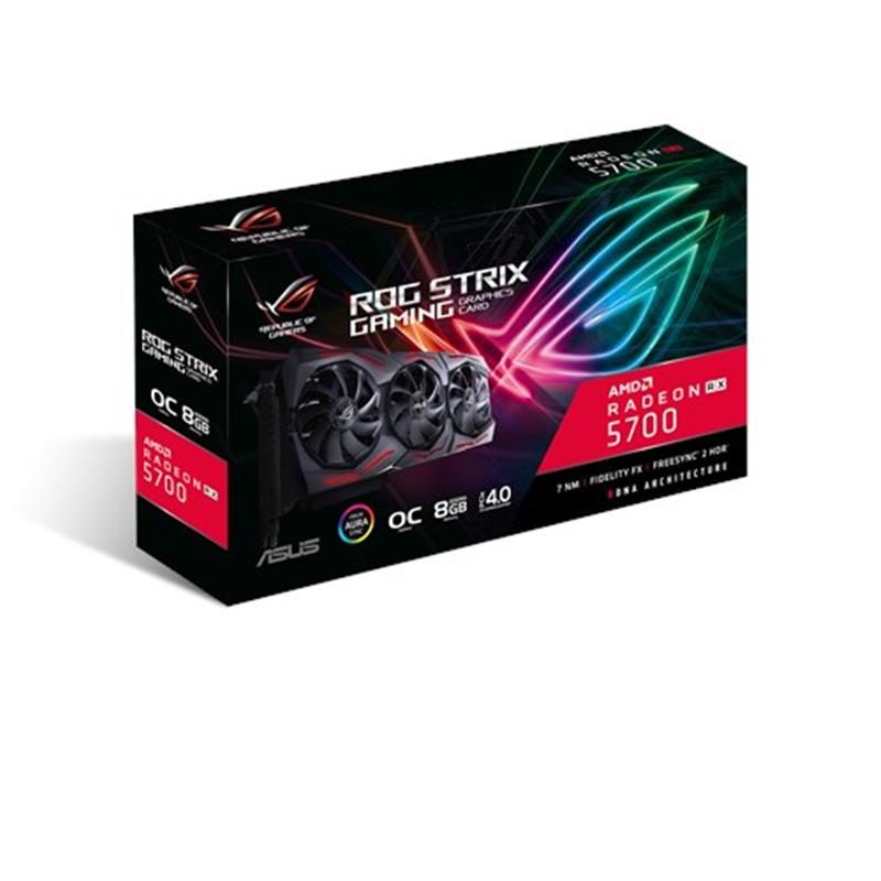 ASUS ROG -STRIX-RX5700-O8G-GAMING Radeon RX 5700 8 GB GDDR6