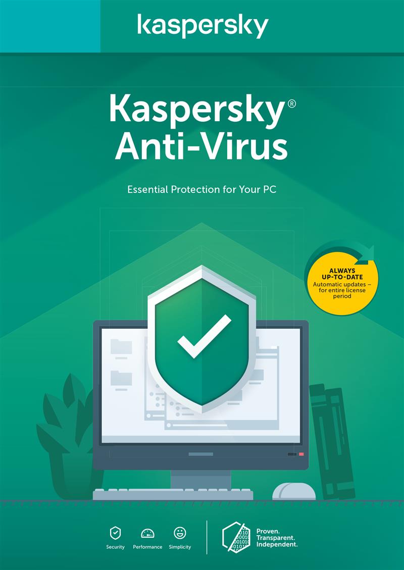 Kaspersky Lab Anti-Virus 2020 1 licentie(s) 1 jaar Nederlands