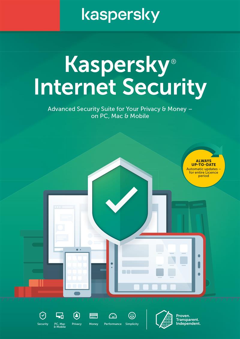 Kaspersky Lab KIS 2020 5dev 1y slim sierra bs noCD BE 1 licentie(s) 1 jaar Nederlands