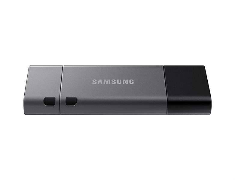 Samsung DUO Plus USB flash drive 32 GB USB Type-C 3.2 Gen 1 (3.1 Gen 1) Zwart, Grijs