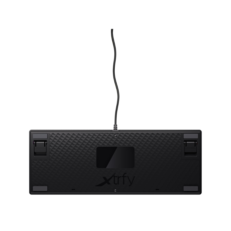 Xtrfy K4 TKL RGB Mechanisch Gaming Toetsenbord Zwart AZERTY Belgisch (punt) Layout