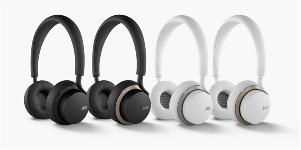 u-JAYS - On-Ear Koptelefoon - Gemaakt voor Apple iOS iPod / iPhone / iPad - Wit & Zilver