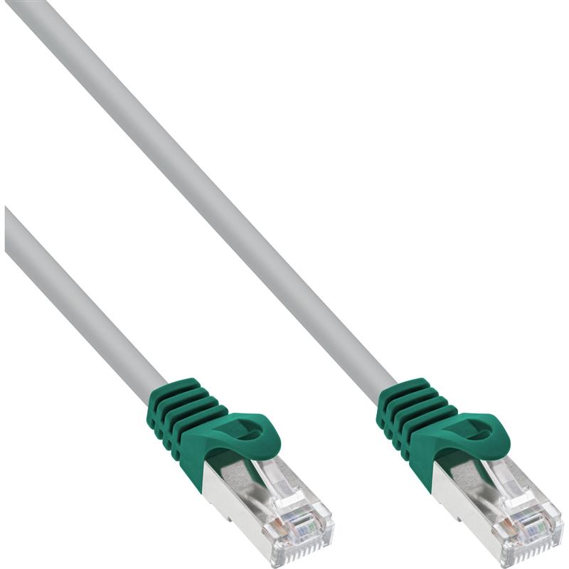 InLine Crossover patchkabel S-FTP Cat 5e grijs 0 25m