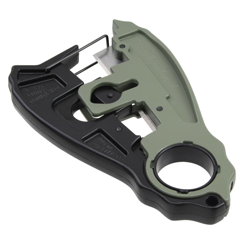 InLine Universal Cable Stripper with Cable Cutter for Patch and Coax Cable