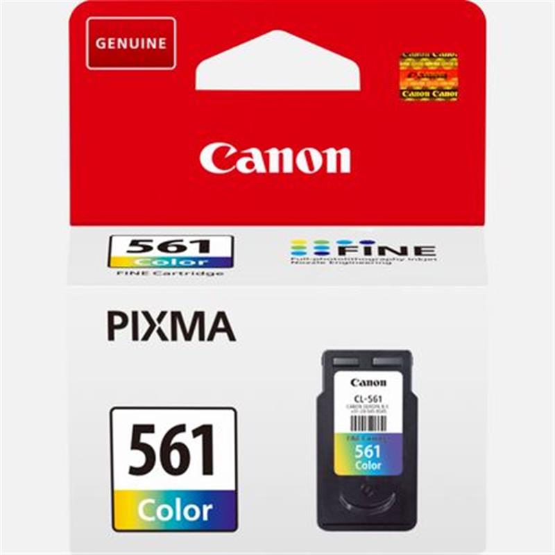 Canon CL-561 Origineel Cyaan, Magenta, Geel Multipack 1 stuk(s)