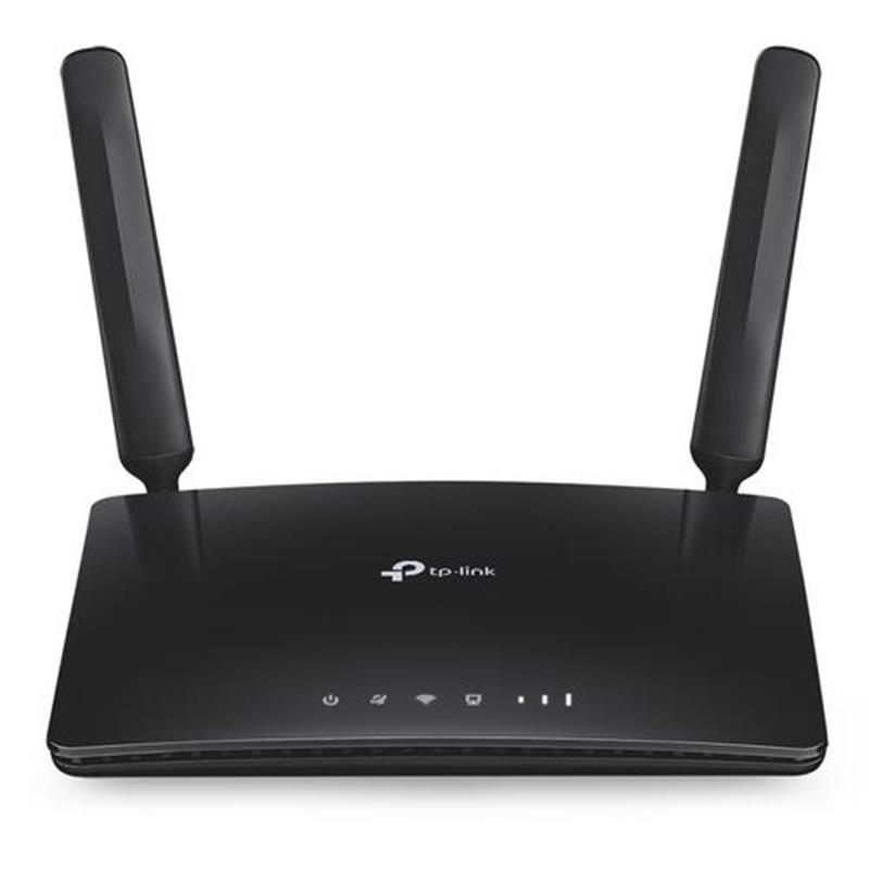 TP-Link Archer MR200 draadloze router Fast Ethernet Dual-band (2.4 GHz / 5 GHz) 4G Zwart