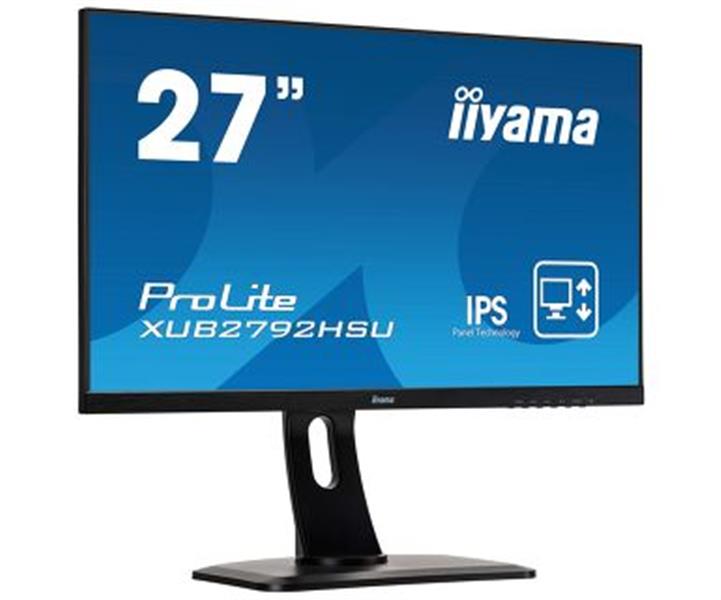 iiyama ProLite XUB2792HSU-B1 LED display 68,6 cm (27"") 1920 x 1080 Pixels Full HD LCD Flat Mat Zwart