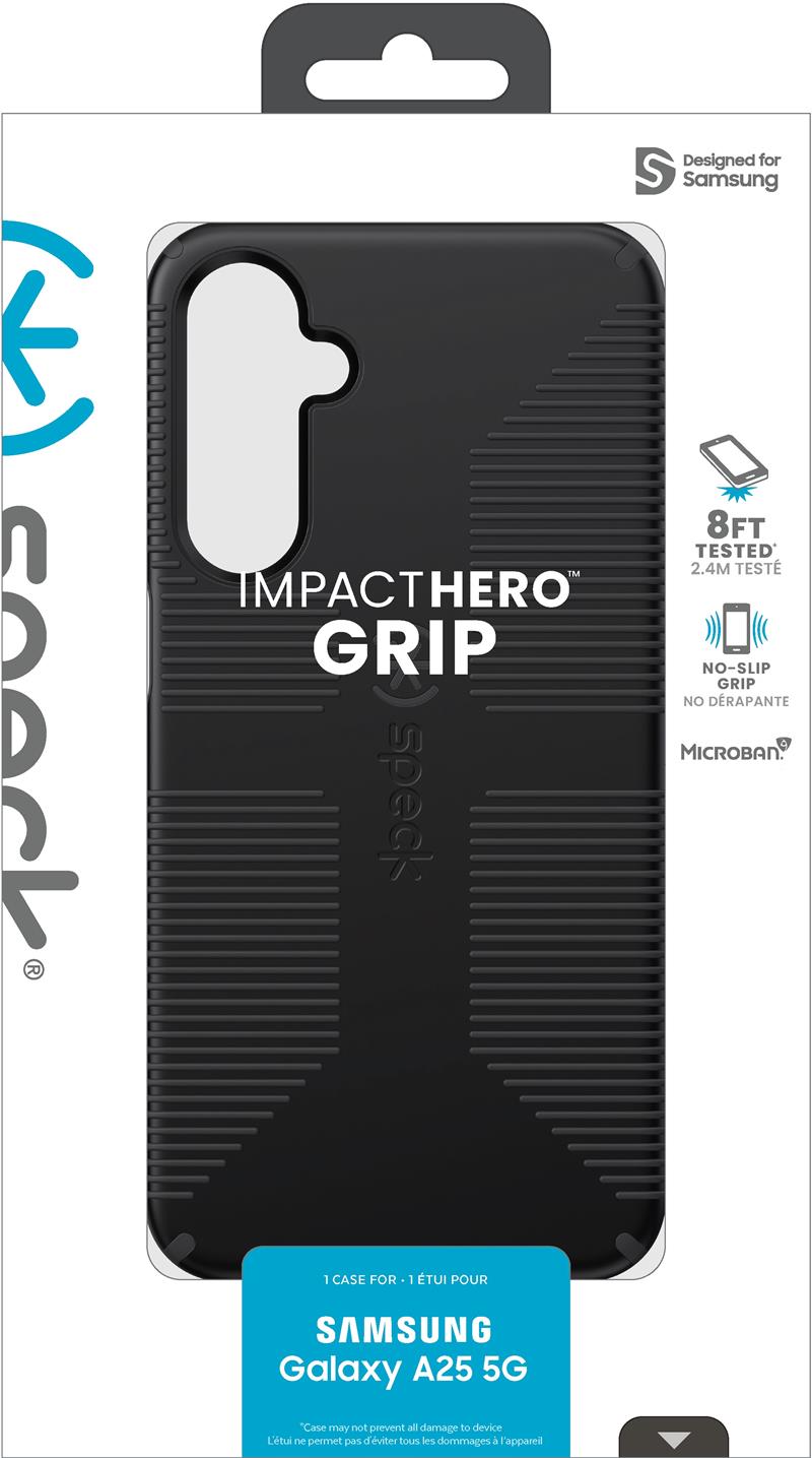 Speck Impact Hero Grip Samsung Galaxy A25 5G Black