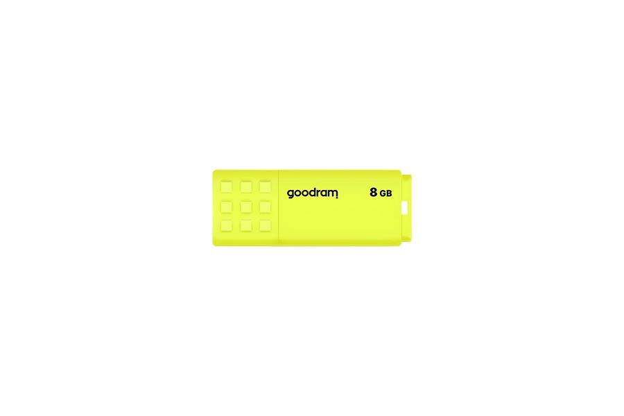 Goodram UME2 USB flash drive 8 GB USB Type-A 2.0 Geel