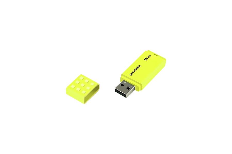 Goodram UME2 USB flash drive 16 GB USB Type-A 2.0 Geel