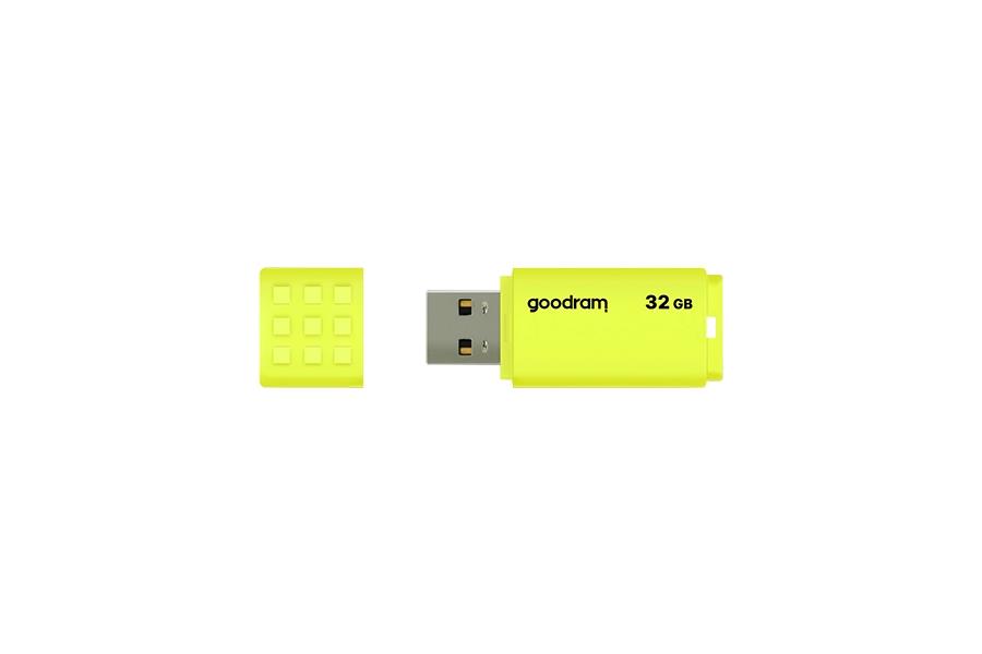 Goodram UME2 USB flash drive 32 GB USB Type-A 2.0 Geel