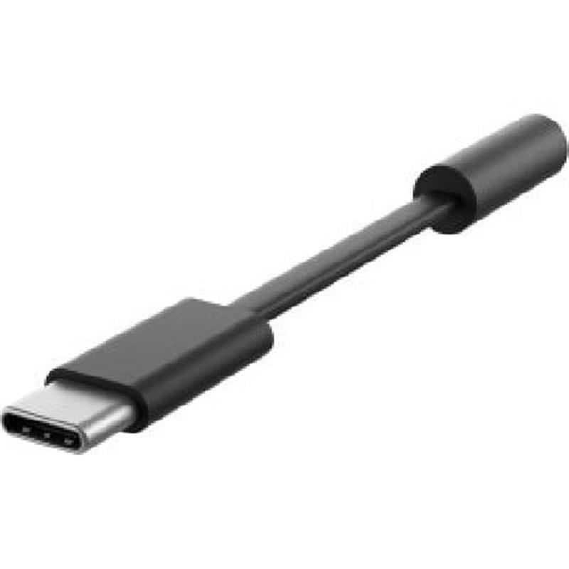 Microsoft Surface LKZ-00002 tussenstuk voor kabels USB-C 3.5mm Zwart