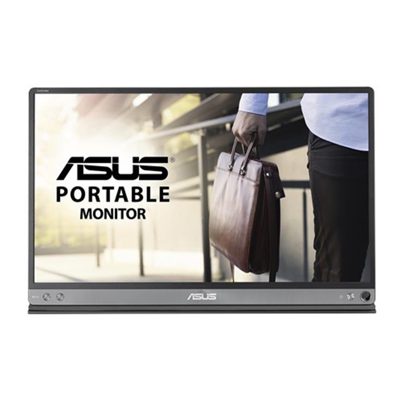 ASUS ZenScreen MB16ACM computer monitor 39,6 cm (15.6"") 1920 x 1080 Pixels Full HD LED Flat Glans Grijs