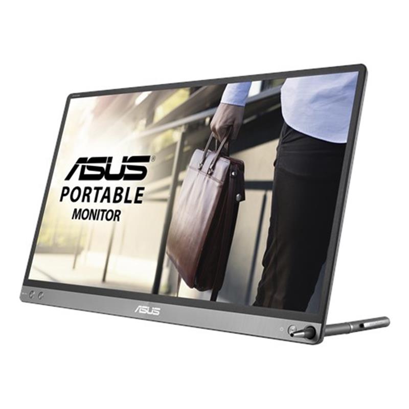 ASUS ZenScreen MB16ACM computer monitor 39,6 cm (15.6"") 1920 x 1080 Pixels Full HD LED Flat Glans Grijs