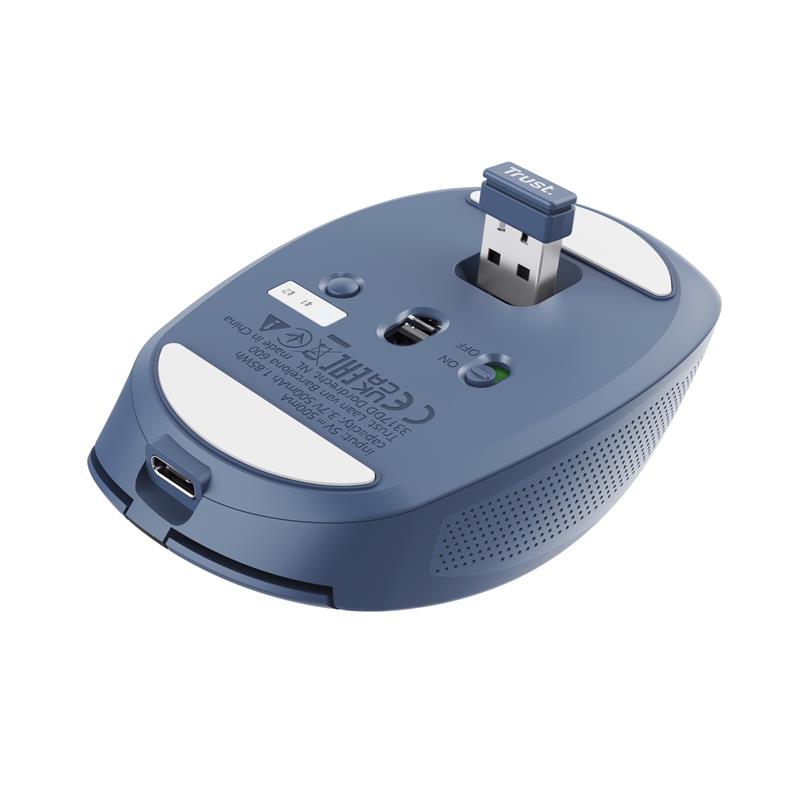 Trust Ozaa muis Rechtshandig RF-draadloos + Bluetooth Optisch 3200 DPI