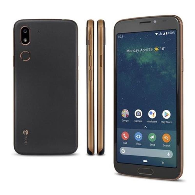 Doro 8080 14 5 cm 5 7 3 GB 32 GB Single SIM 4G USB Type-C Zwart Android 9 0 3200 mAh