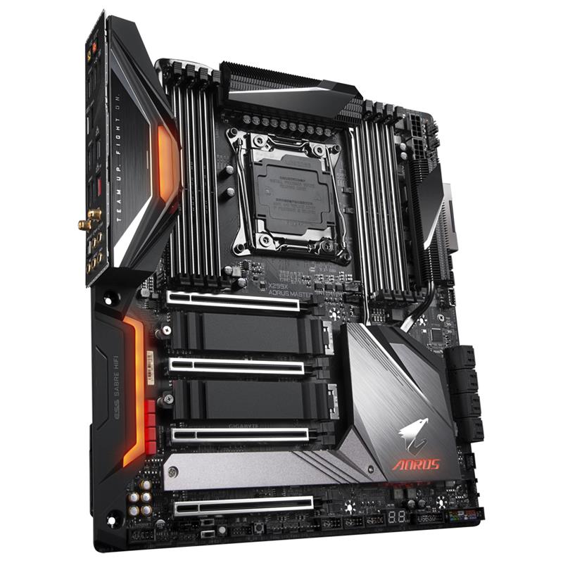 Gigabyte X299X Aorus Master moederbord LGA 2066 Verlengd ATX Intel® X299