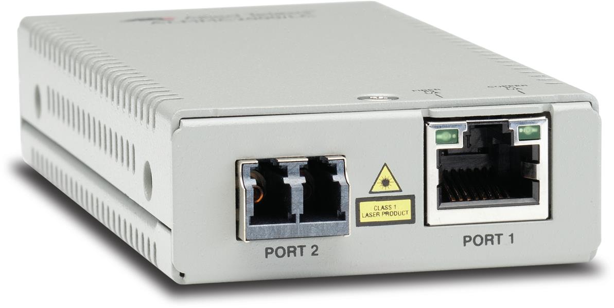 Allied Telesis AT-MMC2000/LC-960 netwerk media converter 1000 Mbit/s 1310 nm Multimode Grijs