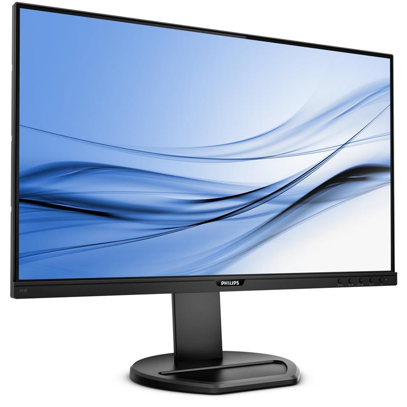 Philips B Line 243B9/00 computer monitor 60,5 cm (23.8"") 1920 x 1080 Pixels Full HD LED Zwart