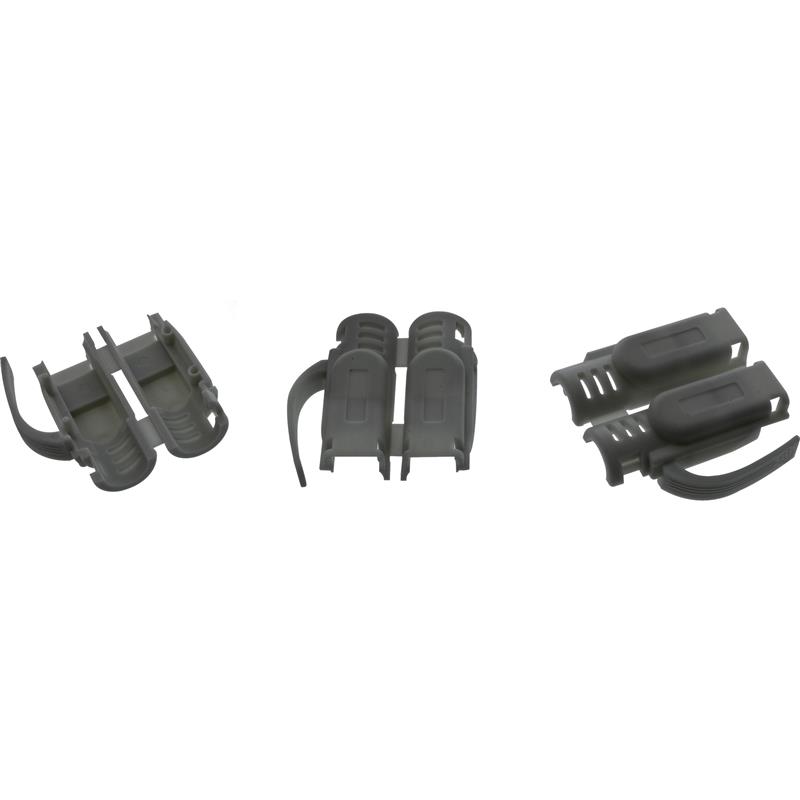 InLine crimp plugs Cat 6A RJ45 shielded with bend protection and insertion guide black 10pcs pack