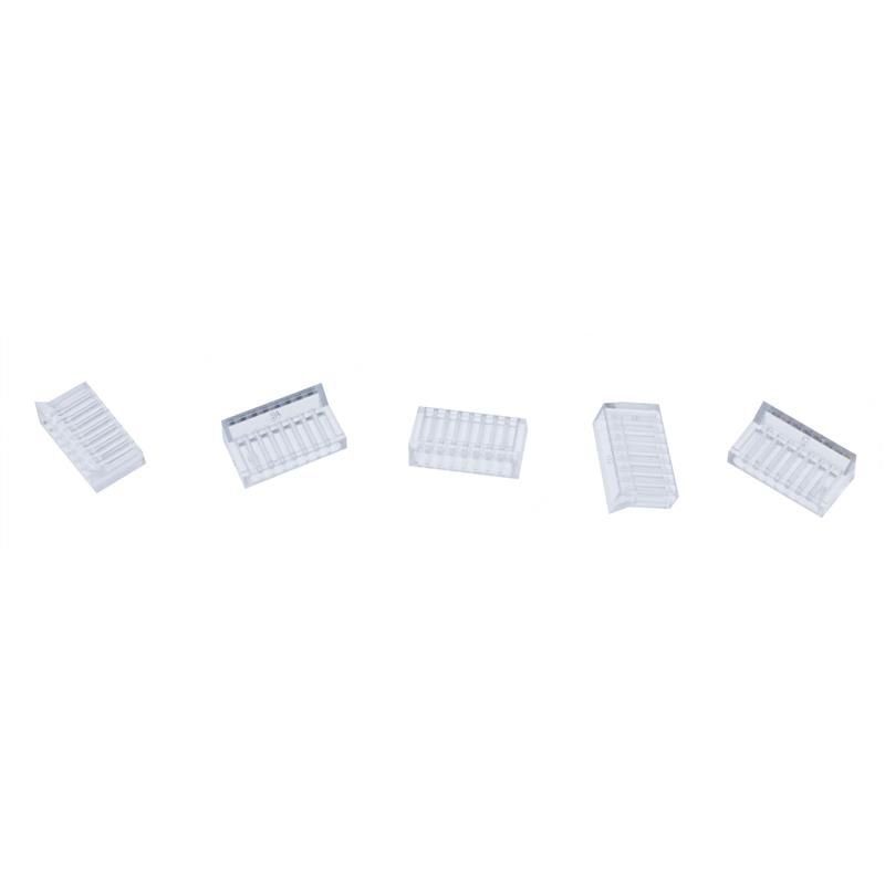 InLine crimp plugs Cat 6A RJ45 shielded with bend protection and insertion guide grey 10pcs pack