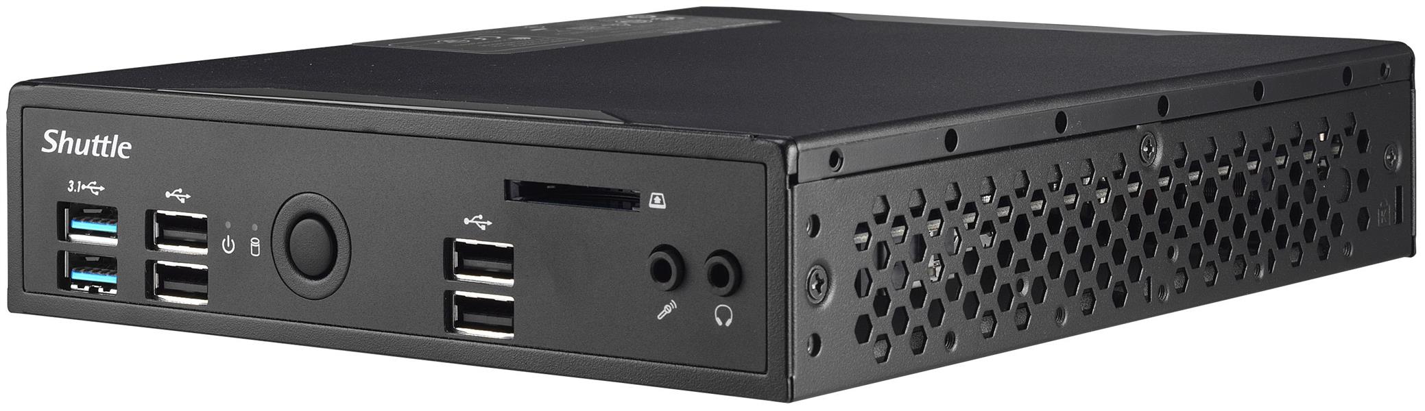 Shuttle XP? slim DS10U 4205U 1,8 GHz 1,3L maat pc Zwart Intel SoC