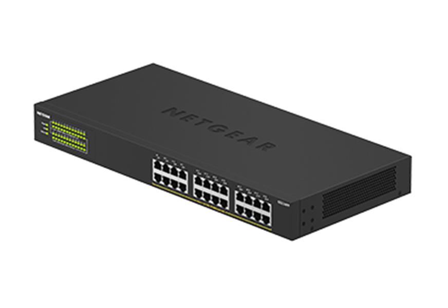 Netgear GS324PP Unmanaged Gigabit Ethernet (10/100/1000) Zwart Power over Ethernet (PoE)