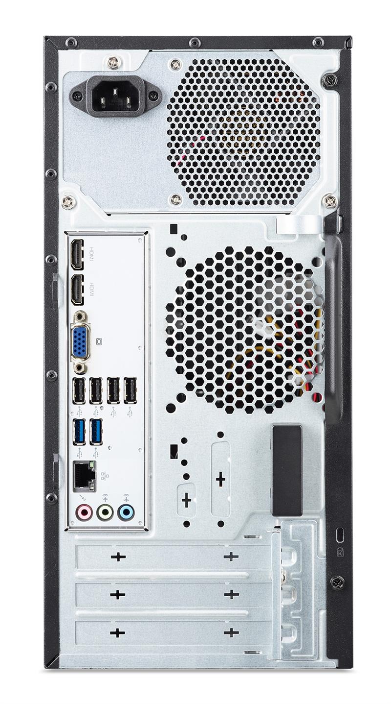 Acer Aspire TC-886 I9175 Intel® Core™ i7 i7-9700 16 GB DDR4-SDRAM 1,26 TB HDD+SSD NVIDIA® GeForce® GTX 1660 Ti Windows 10 Home Desktop PC Zwart
