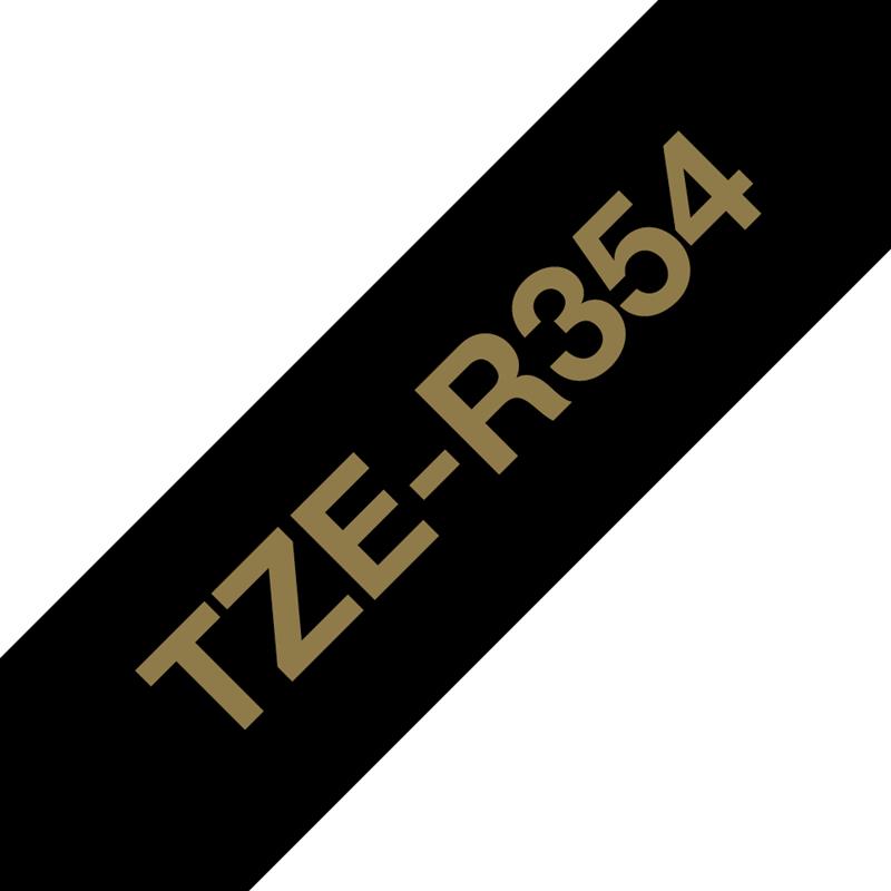 Brother TZE-R354 printerlint Goud