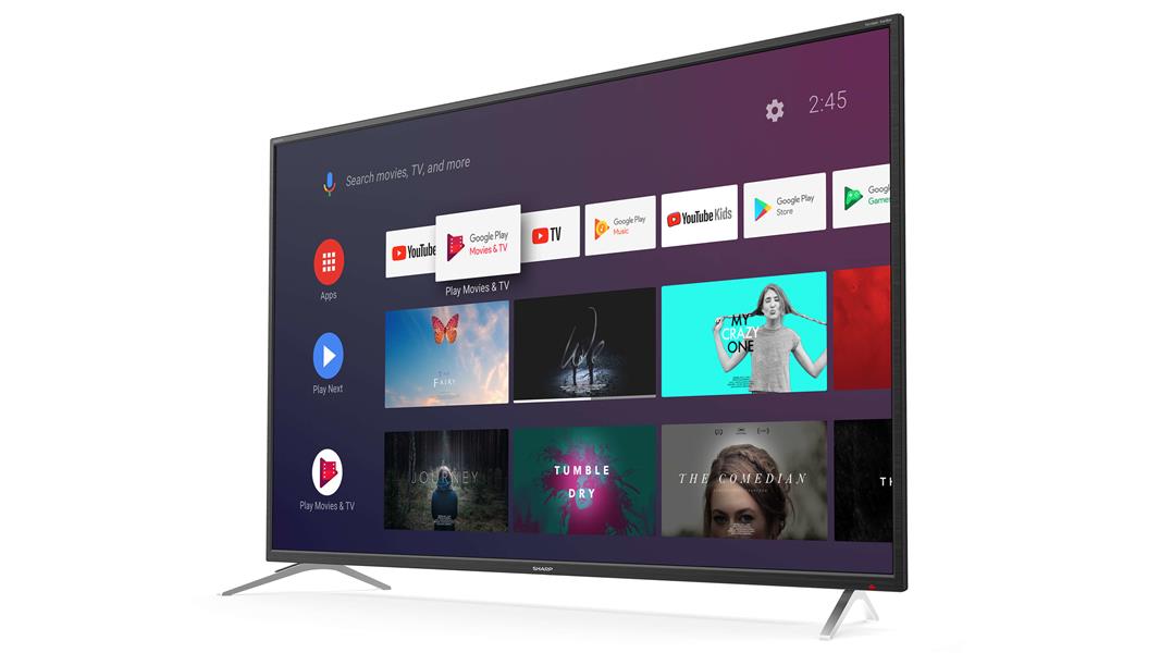 Sharp 65BL2EA tv 165,1 cm (65"") 4K Ultra HD Wi-Fi Zwart