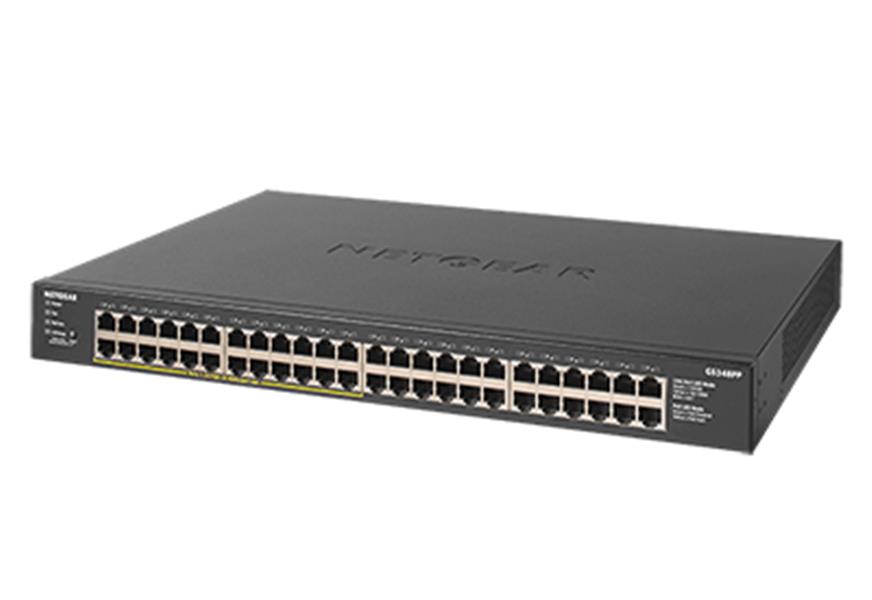 Netgear GS348PP Unmanaged Gigabit Ethernet (10/100/1000) Zwart Power over Ethernet (PoE)