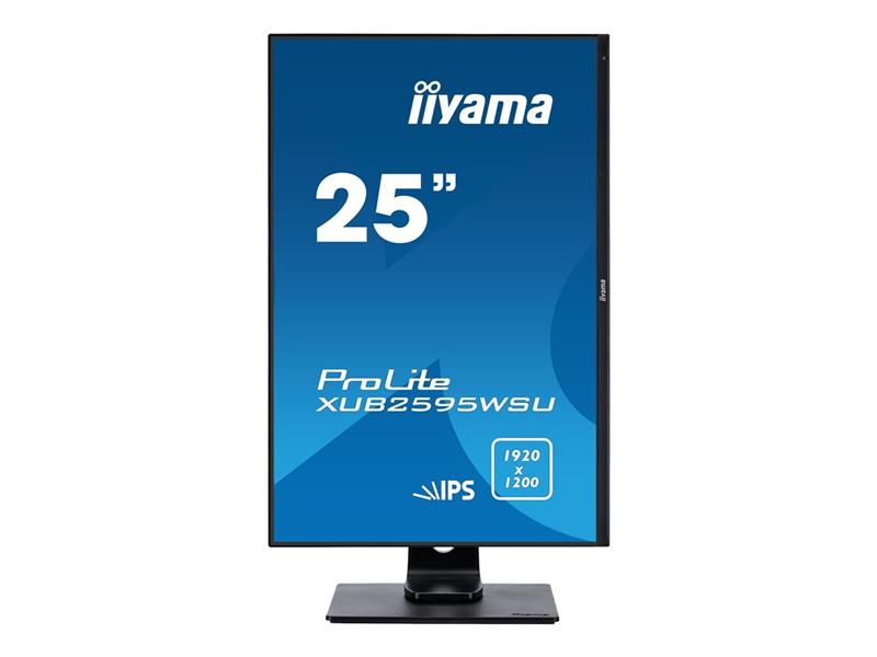 iiyama ProLite XUB2595WSU-B1 LED display 63,5 cm (25"") 1920 x 1200 Pixels WUXGA Flat Mat Zwart