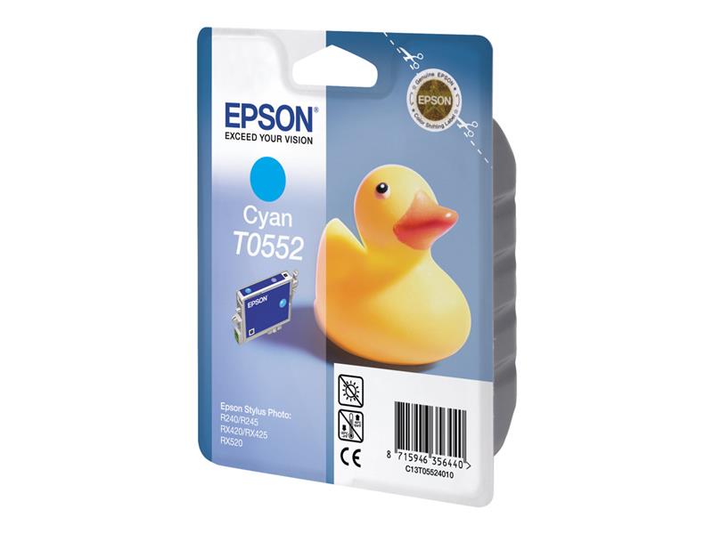Epson Duck inktpatroon Cyan T0552