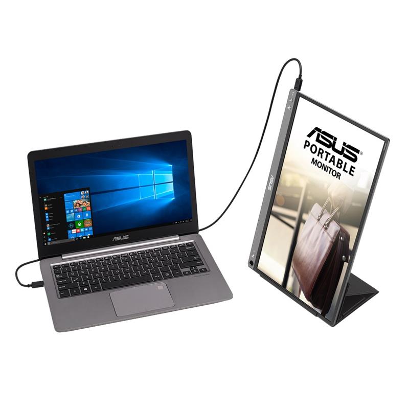 ASUS ZenScreen MB16ACE 39,6 cm (15.6"") 1920 x 1080 Pixels Full HD LED Flat Grijs