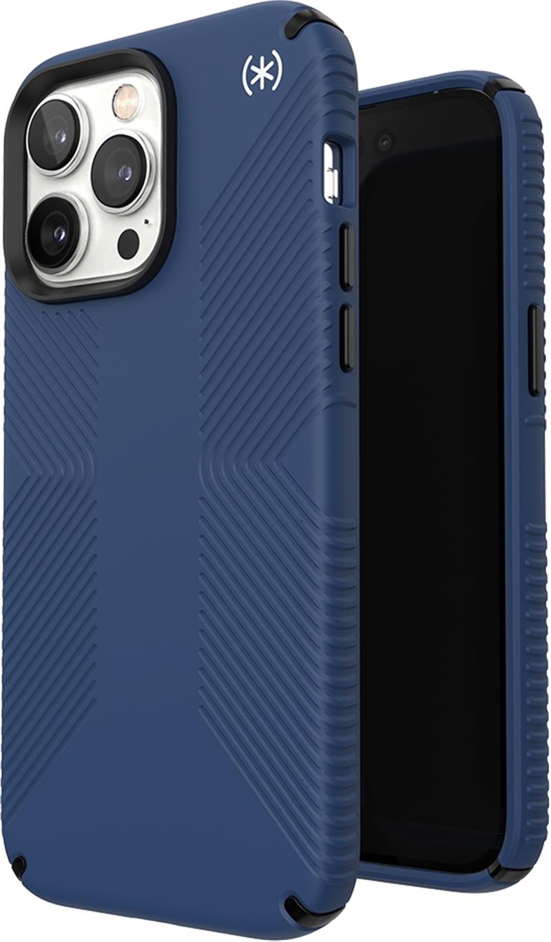 Speck Presidio2 Grip + MS Apple iPhone 14 Pro Max Coastal Blue - with Microban
