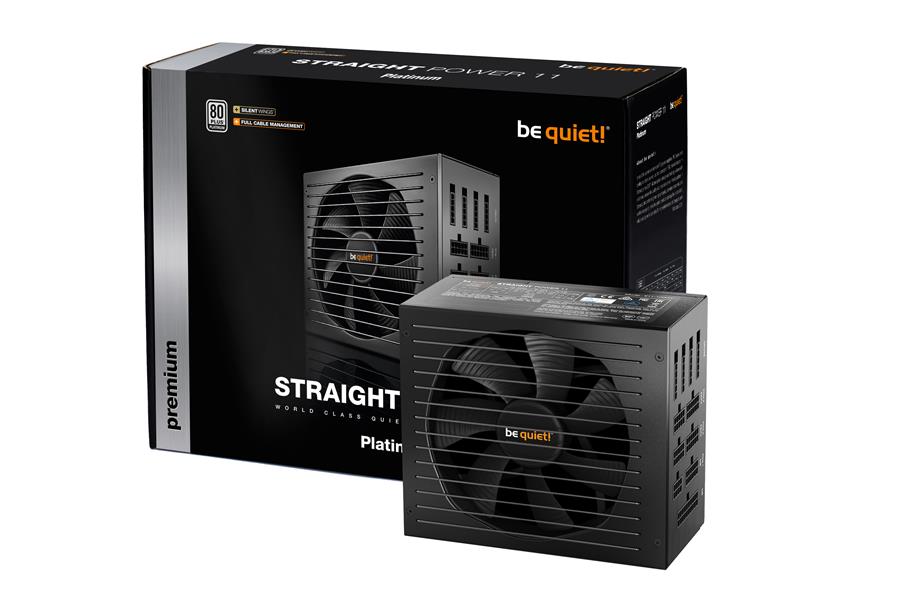 be quiet! Straight Power 11 850W Platinum power supply unit 20+4 pin ATX ATX Zwart